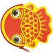 Rico Design Portemonnee, motif poisson rouge