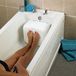 Sans marque Réducteur de baignoire - Blanc