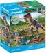PLAYMOBIL Dinos: Avonturier met motor en Tyrannosaurus