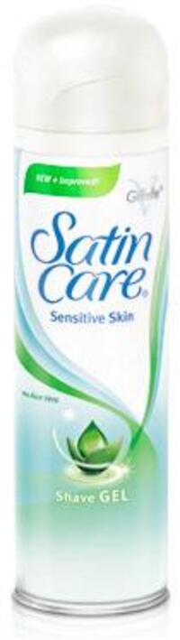 Gillette Women Satin Care gevoelige huid met Aloe Vera scheergel