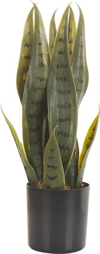 Beliani SNAKE PLANT - Kunstplant - Groen - Kunststof