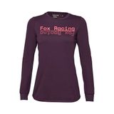 Fox Racing Fox Lady Ranger DR MD Fietsshirt met lange mouwen voor dames, donkerpaars, M