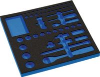 Promat/Tecwerk Gereedschapsmodule | lege inleg 2/3-module | 4000 871 249, 55-delig - 4000871258