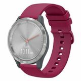 By Qubix - Soft siliconen bandje - Wijnrood - geschikt voor Huawei Watch 5 - 42mm