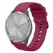 By Qubix - Soft siliconen bandje - Wijnrood - geschikt voor Huawei Watch 5 - 42mm