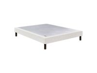 Epeda Sommier Nature confort médium 18 cm - chenillé lin 140x190