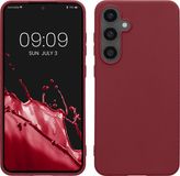 kwmobile telefoonhoesje geschikt voor Samsung Galaxy S24 FE - Back cover - Bordeaux-violet