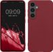 kwmobile telefoonhoesje geschikt voor Samsung Galaxy S24 FE - Back cover - Bordeaux-violet