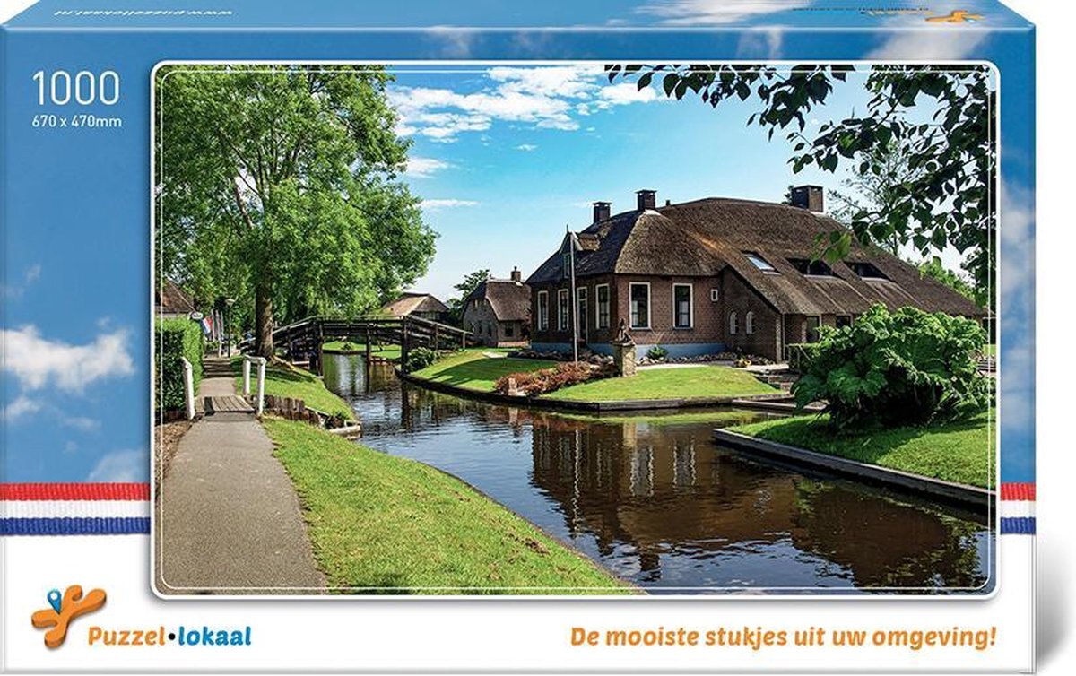 Puzzellokaal Puzzels - Giethoorn - Legpuzzel - 1000 stukjes