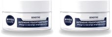 Nivea Men Sensitive Intensive Crème pour le visage - 50 ml - Lot économique - 2 pièces