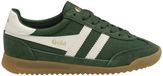 Gola Vrouwen sneakers met veters Topspin groen/off white