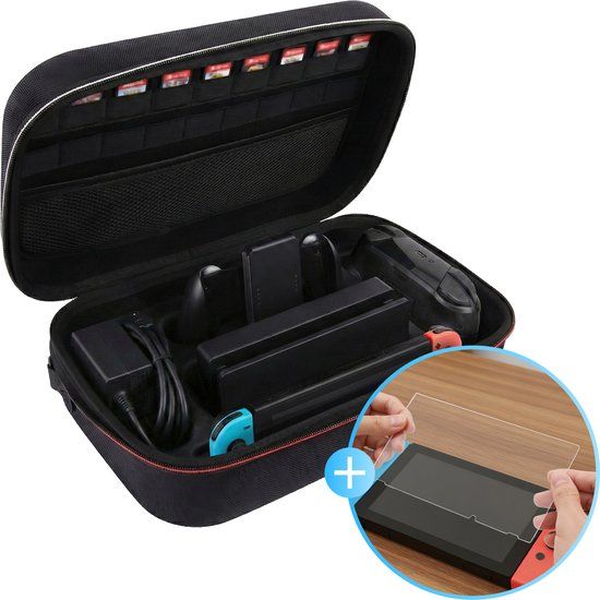 2BEFUN Case voor Nintendo Switch - Zwart