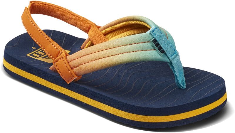 Reef Little Ahi Sandals - Toddler - Blue/Orange - US 5 | EU 21