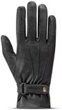 Roeckl Handschoen Weymouth fleece Black Stone - 8.5 | Paardrij handschoenen