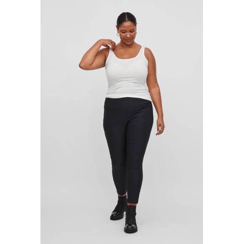 EVOKED VILA top VIJENNI - Wit - Gerecycled polyester