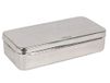 GIMA 5870 doos, roestvrij staal, 25 cm x 12 cm x 6 cm