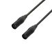 Adam Hall Cables 5 STAR DGG 0020 - Adapterkabel, XLR 5-pins mannelijk naar XLR 5-pins mannelijk, zwart, 0,2 m
