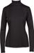 Mondoni Mock Shirt - Taille: M - Noir - Polyester