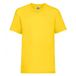 Fruit Of The Loom Kinder Unisex Valueweight T-shirt Korte Mouwen (2 stuks) (Geel)