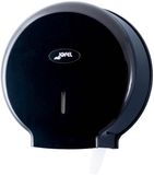 Jofel AE57600 - Middelgrote toiletpapierdispenser, slim ABS, zwart