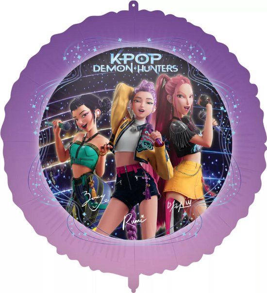 Top1Toys Netflix - K-pop Demon Hunters - Folie ballon - 46 cm