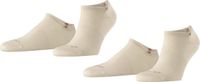 Burlington Everyday 2-Pack Sneakersokken Heren Beige Maat 40-46
