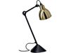 DCWéditions 205 Lampe de Table Noir/Laiton - Lampe Gras DCW - Bureau / espaces de travail - Métal