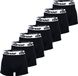 Ellesse YEMA 7 Pack Boxershorts Zwart/Wit Heren XL