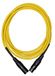 Cascha Standaard Line Microfoonkabel (XLR), geel, 9m