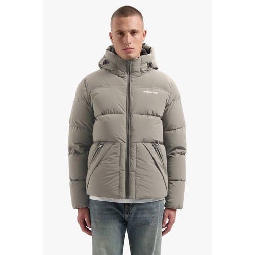 Croyez Gewatteerde Jas Beige