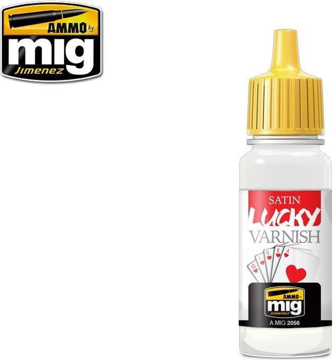 mig MIG-2056 Satijn Geluksvernis (17 Ml Grootte), Meerkleurig