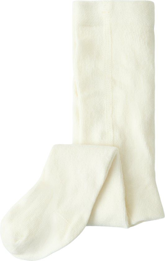 LIL' ATELIER NAME IT NBNFUNA PANTYHOSE LIL - Baby - White - Cotton/Polyamide/Elastane - Unisex
