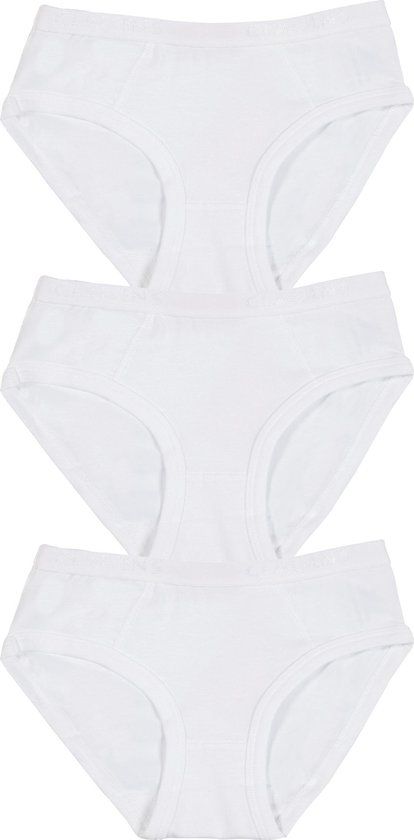 Claesen's Meisjes Slip 3-pack Wit