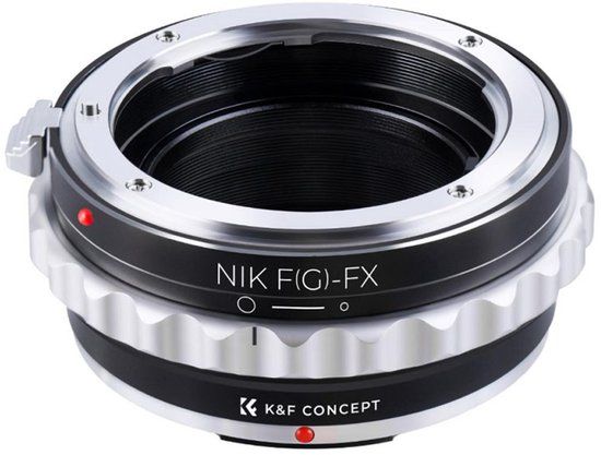 K&F Nikon G/F/AI/AIS/D Adapterring kompatibel mit Fuji X