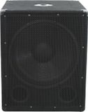 Omnitronic BX-1550 Subwoofer - 400W - Zwart