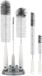 Wan GmbH Brosse pour bouteilles - 5 pièces - Gris