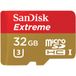 SanDisk Extreme microSDHC 32GB - Class 10 - UHS-I - 90MB/s Read - 40MB/s Write