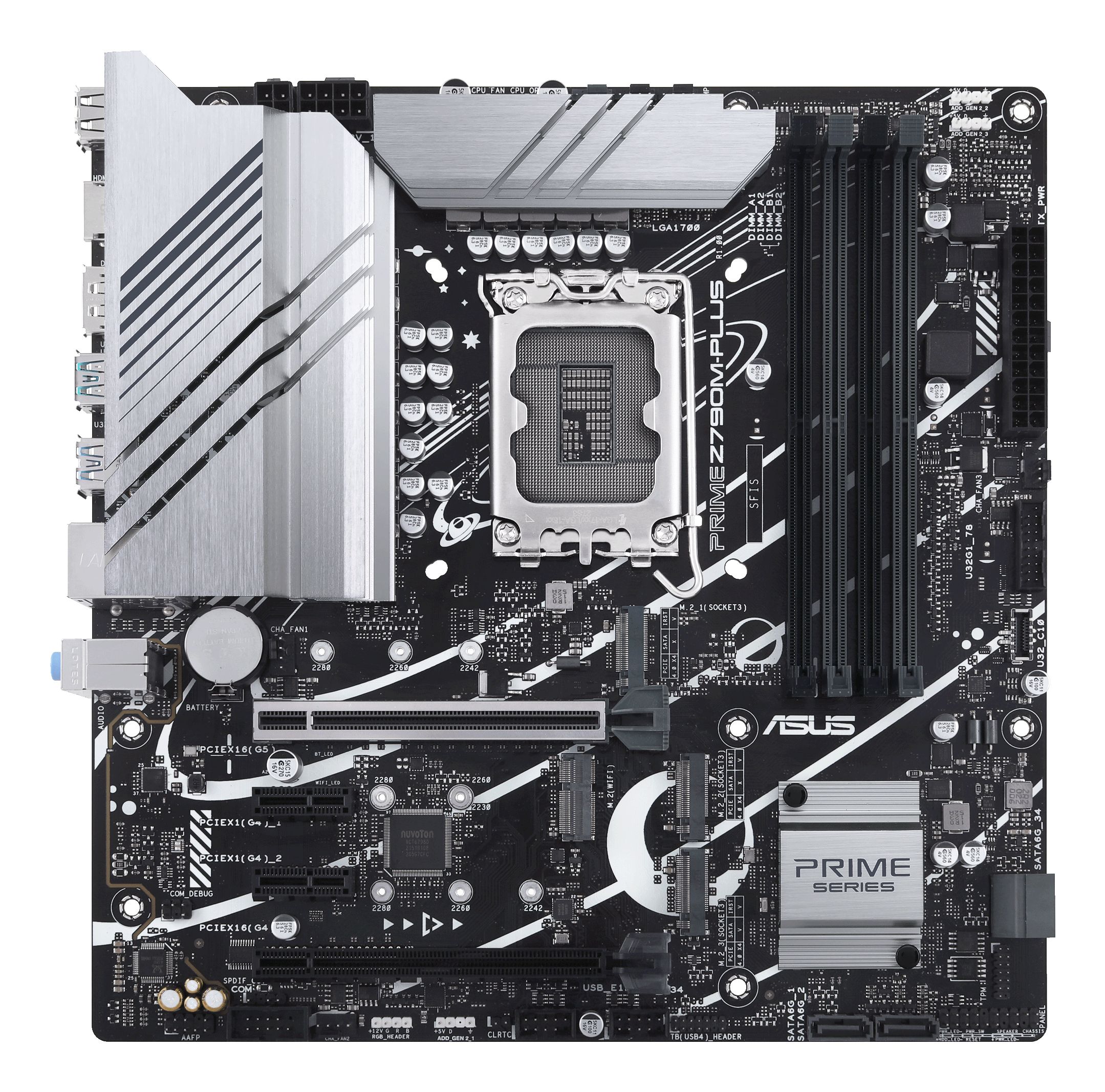ASUS PRIME Z790M-PLUS - Micro ATX Motherboard - LGA 1700 - Z790 Chipset