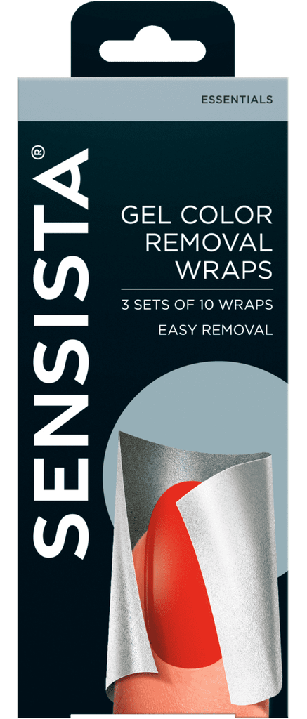 Sensationail Sensista Gel Color Removal Wraps