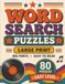 Amazing Music Word Search Large Print: 80 Easy Music Word Search Puzzles with Big Fonts for Adults and Seniors