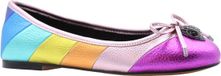 Kurt Geiger London Eagle Stripe Ballerina's Dames - Multi - Maat 37