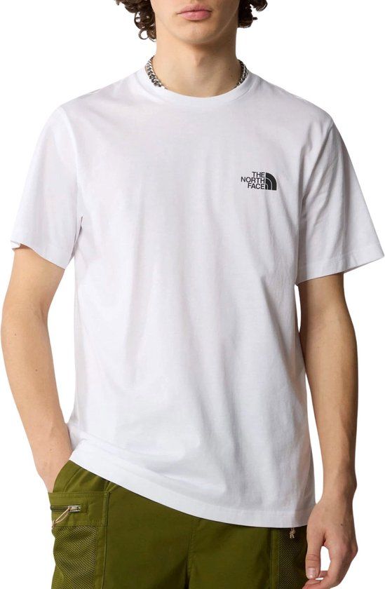 The North Face Men's Simple Dome Tee - White - Size S