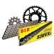 Kettingset DID Kettingset staal 520VX3 / 118 klinkslot voor KTM Duke 200 cc bouwjaar 2015-2017