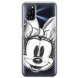 ERT GROUP Mobiele telefoon beschermhoes voor Oppo A92 / A72 / A52, origineel en officieel gelicentieerd product, motief Minnie 012, perfect aangepast aan de vorm van de mobiele telefoon, gedeeltelijk bedrukt