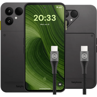 Fairphone 6 256GB Zwart 5G + Accessoirepakket