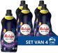4x Robijn Klein & Krachtig lessive Black Velvet 34 lavages 1,19 litre