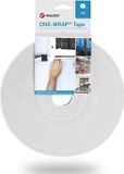 VELCRO® Brand VELCRO One-Wrap - Klittenbandrol - Kabelbinder - 25 Meter - 20 mm - Wit
