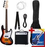 Rocktile Groovers Pack JB E-Bass Set (Sunburst)