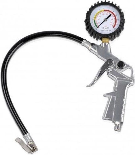 Powerplus POWAIR0100 Pneumatisch bandenvulpistool - Incl. manometer