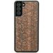 Samsung Galaxy S21 Plus Coque en bois motif feuilles de pommier